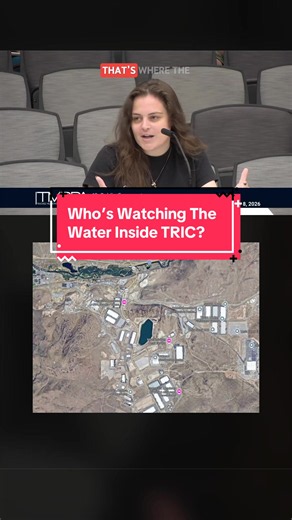 I showed up to the TMRPA meeting yesterday because Storey County Commissioner Clay Mitchell was presenting on data centers, and I've had some serious unanswered questions about groundwater protections at the Tahoe-Reno Industrial Center (TRIC), even just outside of data centers. Clay also sits on TRI-GID's Board of Trustees, yet our conversations have left me with more questions than answers about how drinking-water sources are protected across the industrial complex. I keep hearing conversation