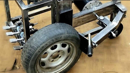 【DYI】Making Tire Changer Machine《看DYI，会解压》