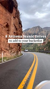 Sometimes the journey is as beautiful as the destination 🚘 Scenic Drives in Arizona | Roadtrips to do in Arizona #arizona #scenicdrives #sedona #phoenix | pang_bang