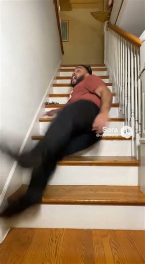 Don’t get caught slipping. #falling #slipping #fyp #tripping #comedy