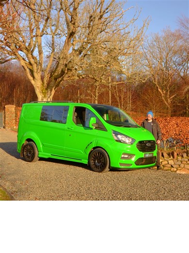 Win a Custom Ford Transit Crew Cab Today!