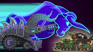 坦克动画，SMK兄弟大战公牛怪