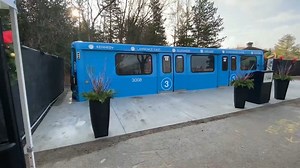 Decommissioned Scarborough LRT car now on display at Toronto Zoo