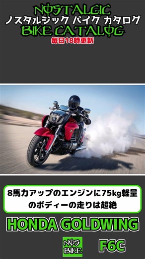 1分間解説 HONDA GOLDWING F6C
