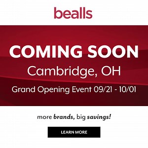 1K reactions · 542 shares | Get ready for the grand opening event of Bealls Outlet in Cambridge September 21st - October 1st. Learn more about our store now! | bealls | Facebook