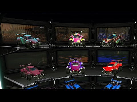 The BEST CAR DESIGNS in Rocket League Sideswipe (octane, dominus + others)
