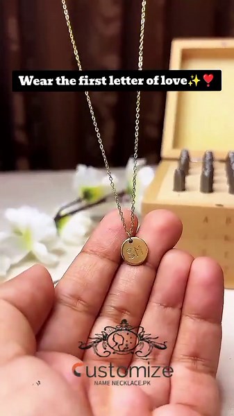 Personalized Initial Necklace for Unique Style