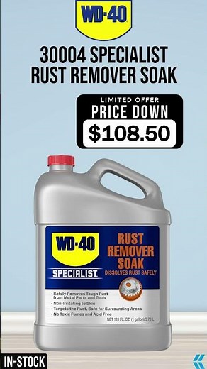 In Stock | WD-40 30004 Specialist® Rust Remover Soak | Authorized Distributor |KPaul - Veteran Owned