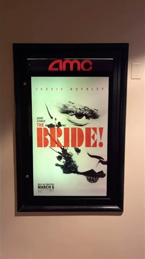 The Bride! (2026) AMC Poster