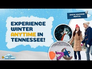 Experience Winter Anytime Snow Machine Rentals in Tennessee | Hilltop Foam Parties