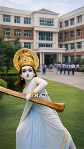 Jai Maa Saraswati 🙏 | Maa ka Divya Aagman | Bhakti Shorts #shorts #JaiMaaSaraswati #SaraswatiMata