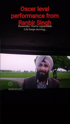 oscer leval performance from Ranbir Singh # 💕💕💕💕💕#