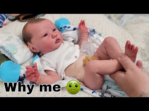 Morning Routine For Newborn| Changing & Feeding Crying Reborn Baby Doll| nlovewithreborns2011