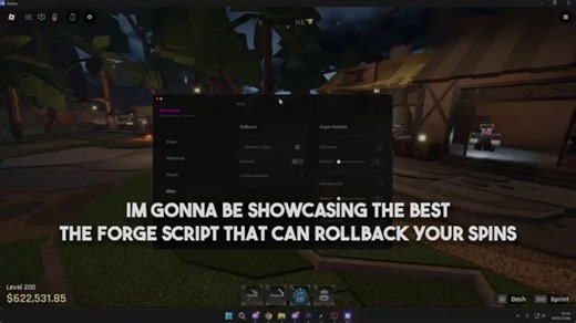 The Forge Script GUI: Dupe Spins & Auto Farming