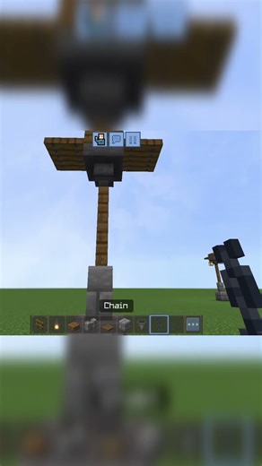 How to make a lamp post in Minecraft. Subscribe pls 😭 #minecraft #tutorial