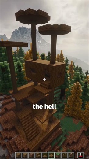 A Cat Cafe that's also a Cat Tree in Minecraft?