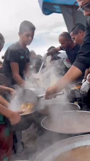 Watch Chef Samah and her amazing team in action! 🍲Today, they’re cooking up fresh zucchini in a rich, flavorful tomato sauce — and the kitchen smells absolutely irresistible. 🥒🥫 Good food, happy hearts, and a little bit of magic in every dish!💛 | Hani Almadhoun