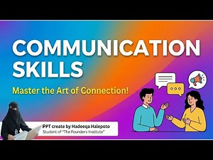 Communication Skills Presentation (Full PPT Explanation)