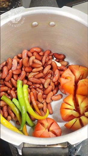Red Rajma Pappu in Cooker ❤️🍛 | Easy & Tasty Rajma Dal Recipe