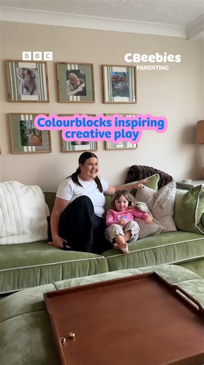 Colour sorting is a simple activity to enjoy with your kids! Discover more inspiration on the CBeebies Parenting website. #CBeebiesParenting #LearnThroughPlay #CreativePlay #Colourblocks | CBeebies Parenting