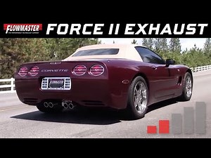 1997-04 Corvette C5 5.7L - Force II Axle-back Exhaust System 817517