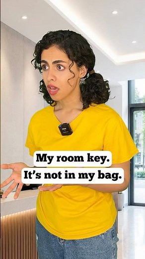 Never LOSE Your Keys! 🔑🤦🏻‍♀️ #learnenglish