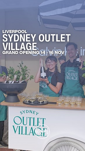 The Sydney Outlet Village is officially opening this weekend with big deals across some of the most popular brands. If you’re planning a shopping day, this is the weekend to go. Here’s what’s on offer: 👟 New Balance – 25% off signature shoes free hat when you spend $200 👕 Nike – two tees for $50 additional markdowns 🩲 BONDS – 40% off full-priced items 🛼 SKECHERS – up to 50% off spin-the-wheel for bonus vouchers 👚 adidas – 40% off full-priced items 🏃‍♂️ Cotton On Kids – 30% off full-price i