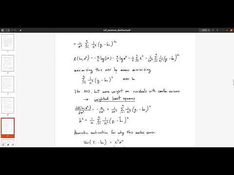 ML and REML