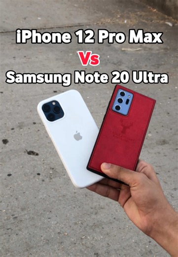 مقارنة تصوير 📸 | Samsung Note 20 Ultra vs iPhone 12 Pro Max 🔍 الوضوح والتفاصيل: - Note 20 Ultra: كاميرا رئيسية بدقة 108MP تلتقط تفاصيل أكثر، خاصة في التكبير. - iPhone 12 Pro Max: كاميرا 12MP مع مستشعر أكبر، مما يحسن الأداء في الإضاءة المنخفضة. 🌙 الإضاءة المنخفضة: - Note 20 Ultra: أداء جيد مع وضع