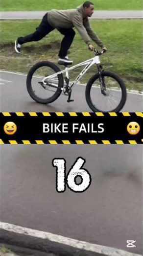 Hilarious bike fails 16 😆! #funny #bike #fails