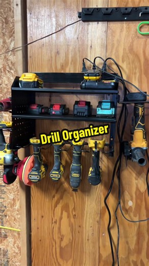 Drill Organizer: Optimize Your Garage Space