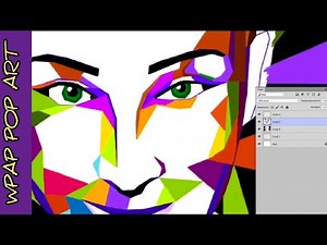 WPAP POP ART portrait