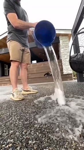 ROMEX Gravel Binding is a highly permeable and decorative solution for your patio. Big shoutout to @premieroutdoor for this fantastic install and video! Send us a message to learn more! #ROMEX #Permeable #BondedGravel #Durable #GermanEngineered @romex.maxwell @romex.stef @romex_northeast | ROMEX North America