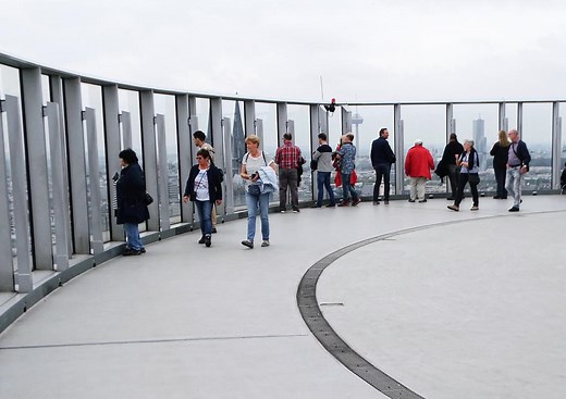 KölnTriangle Panorama (Triangle Observation Deck) in Cologne, Germany