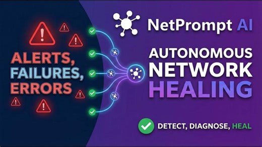 Network Auto-Healing with AI: Detect, Diagnose & Fix Instantly | Yogendra Shukla