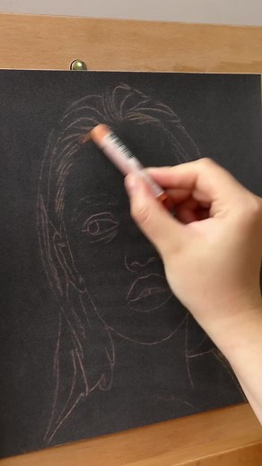 10 Hour Pastel Portrait Drawing | Faber Castell & Rembrandt Soft Pastels