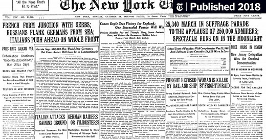 Teaching and Learning About Women’s History With The New York Times