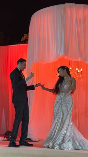 Bride To be 💍agency on Instagram: "Dancing all the night long 🪩 . . Wedding content creator @bridetobeagency Bride @salma_hussam96 Groom @mahmouudzz Venue @azhanewcairo_ziya Jewelry @iramjewelry_ Entertainment @zaffahashem @elsayes_khaled Hairstyling @mohamedadelhairstylist MUA @nooraudii Decoration @bysarahfawzy Dress @isbridal1 Pre wedding set @slang_bridal Catering @akasya_cateringg Wedding planning @barbary_events Wedding cake @partito_cake_byasma Photography @arefstudios_ Your the upcomin