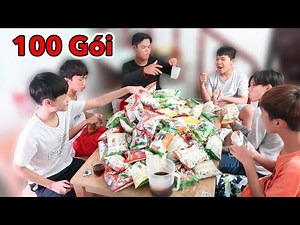 LamTV - Thử Thách Ăn 100 Gói Snack và Cuộc Chiến Cân Bằng Thẻ Toonies Naruto