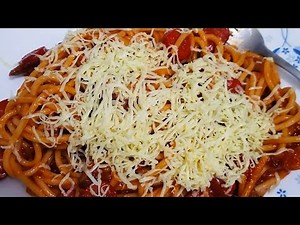 How to Cook Pinoy Style Spaghetti - Easy Filipino Recipe