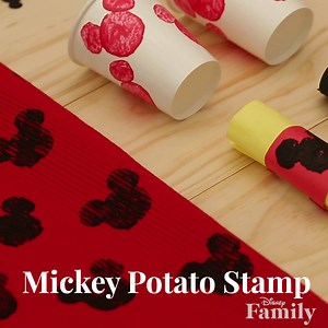 Oh, boy! Add some personality and spark your creativity with this Mickey Mouse DIY stamp! ✨ 🎨 ✨ | Disney Family