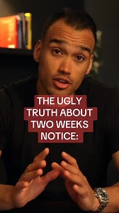 Do you give two weeks notice? Comment below #personalfinance #careeradvice #CareerAdvancement #twoweeksnotice | New Money Nate