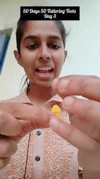 தையல் கருவிகள் தமிழ் | Thread Inverter Tool | 50 days 50 tailoring tools Tailoring Tips Tamil