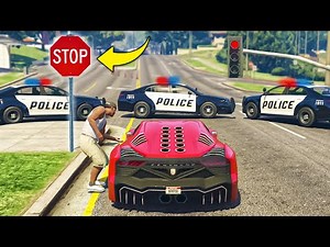 Playing GTA 5 Without Breaking Any Laws for 24 Hours