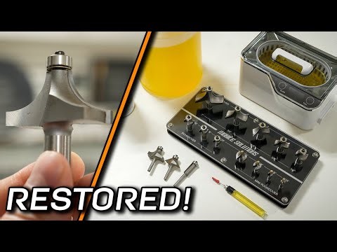 The Router Bit Secret, USE THIS! - Clean & Protect to Save $$$