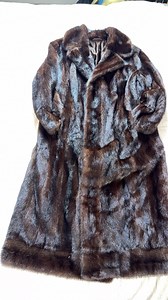 Vintage Dark Ranch Mink Full-length Coat Elegant Mid-century Luxury. - Etsy