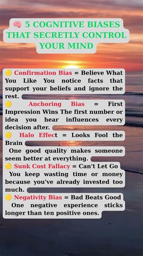 5 Hidden Cognitive Biases That Affect Every Decision You Make