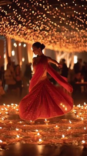 The Moment of Magic: Dance, Ritual & 1000 Diyas Lighting
