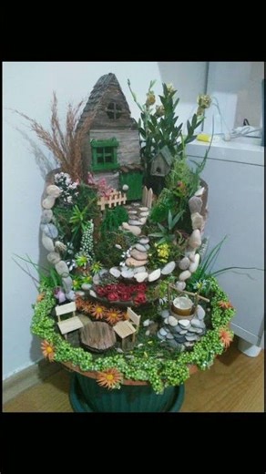 miniature fairy pot garden # #trending #viral #miniature ideas