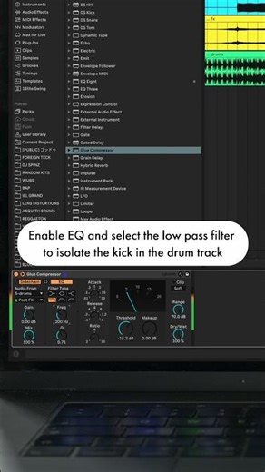 Ableton Live Tips: Glue Compressor